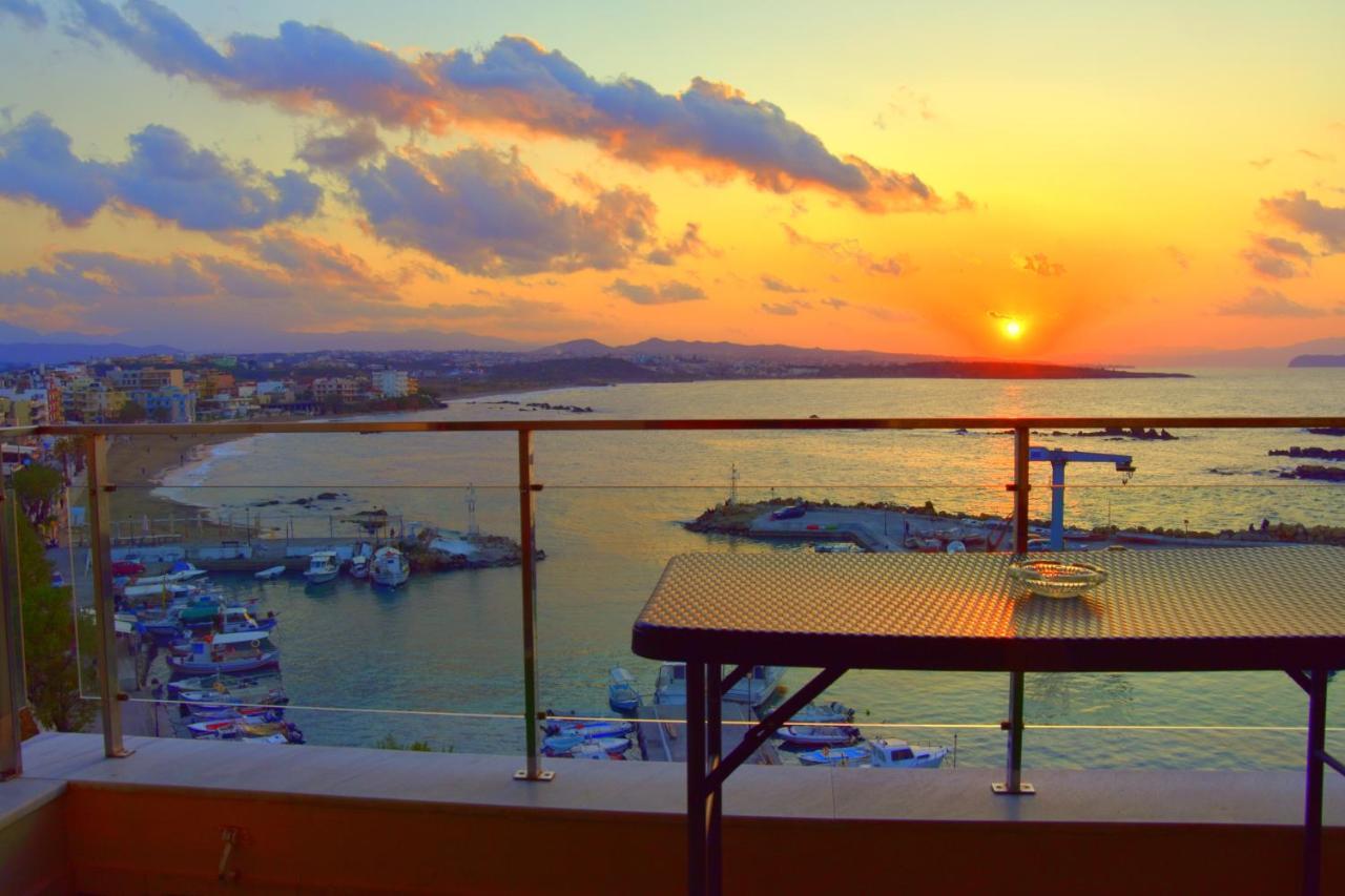 ハニアPanoramic Sea Viewアパートメント エクステリア 写真