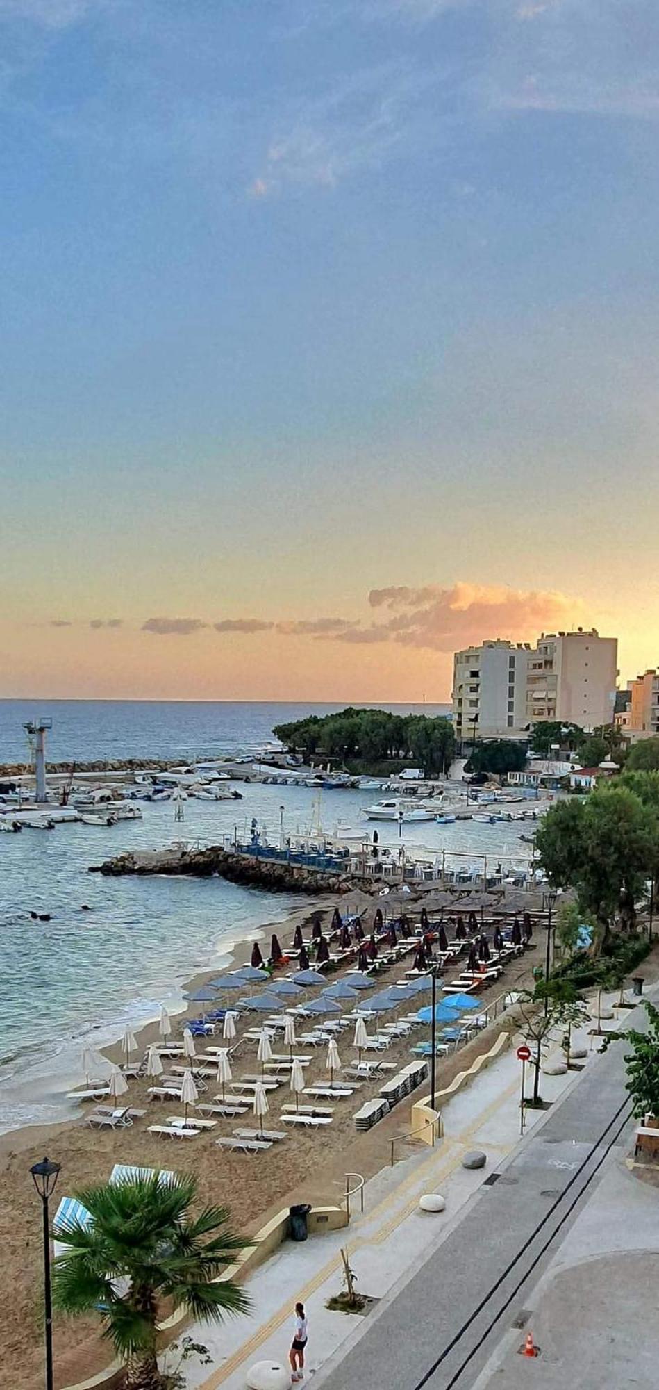 ハニアPanoramic Sea Viewアパートメント エクステリア 写真