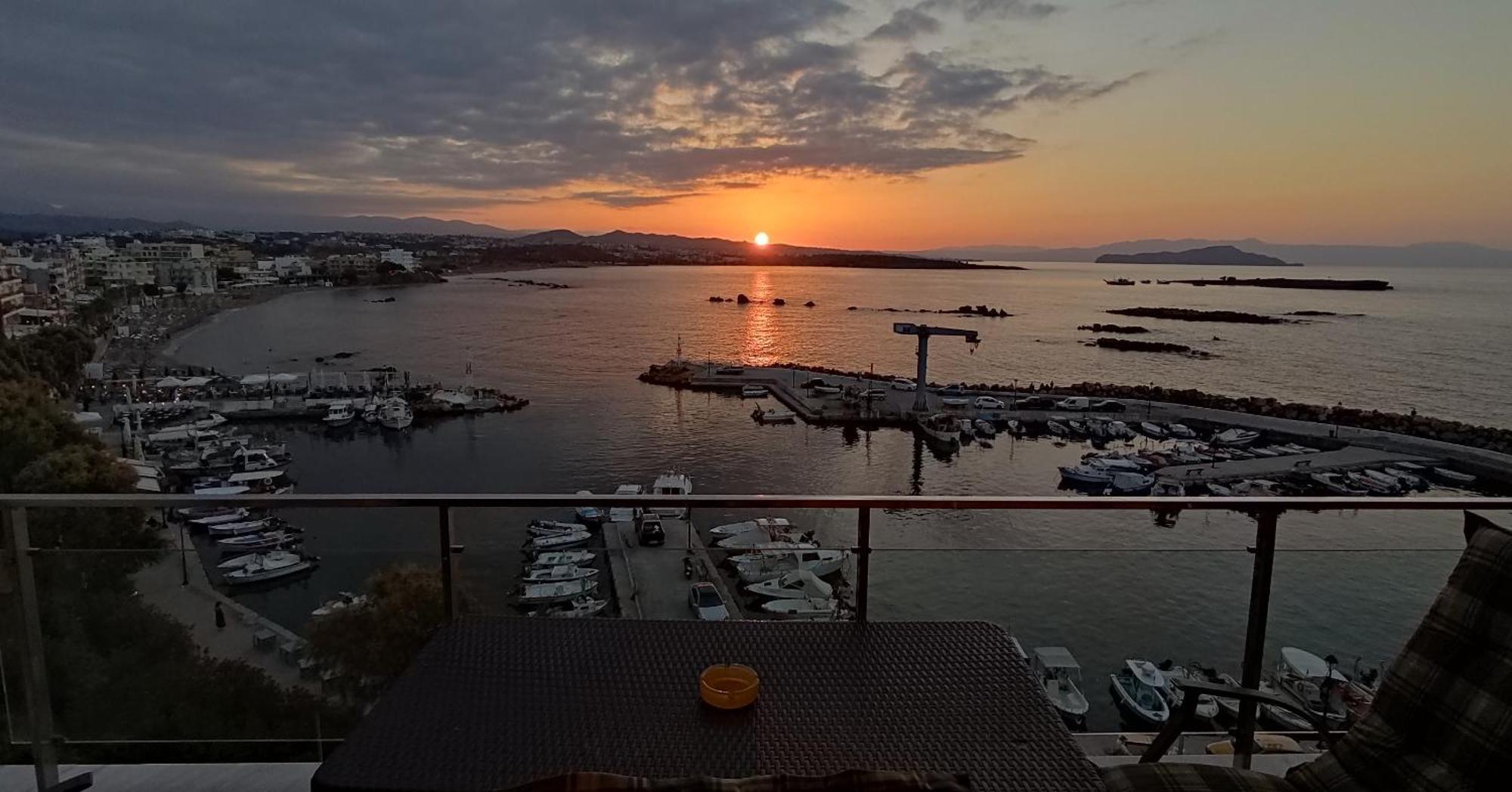 ハニアPanoramic Sea Viewアパートメント エクステリア 写真