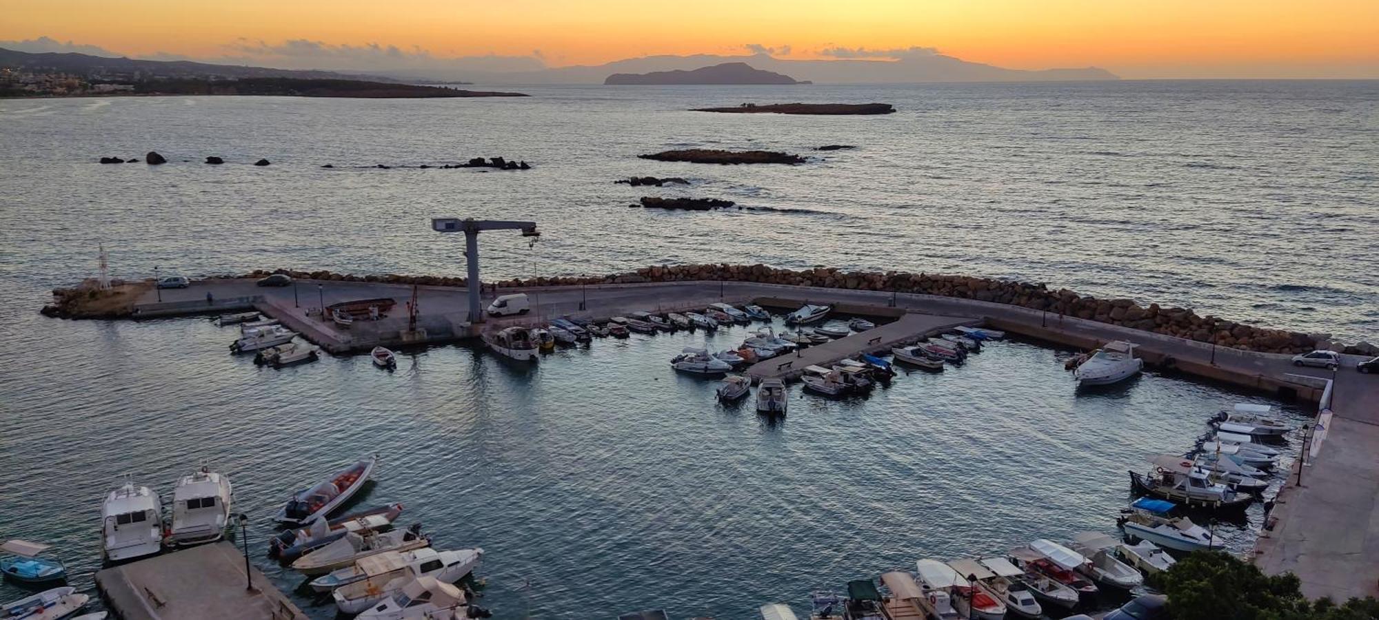 ハニアPanoramic Sea Viewアパートメント エクステリア 写真